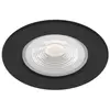 Spot encastrable led intégrées de 3000 à 4000 k, cylindre noir - Aric