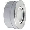 Luxmur 2 Encastré Mur Ext. GX53 IP66 IK07 rond inox lampe non incl. Ar...