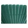 Canisse double-face ovale - pvc vert 1,5 x 5 m - SICATEC