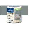 RIPOLIN Peinture murale pour toutes pièces - Gris zinc satin - 0,5 L