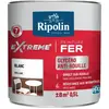 RIPOLIN Peinture pour Fer Extérieur - Blanc Brillant, 0,5L