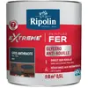Peinture pour Fer Extérieur - Mat - 0,5L - Gris Anthracite - Ripolin
