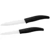 Set van 2 messen met keramische lemmeten, 12,5 en 18 cm lang, Nirosta ...