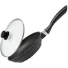 Koekenpan van 20 cm met deksel, PFAS-vrij, Elo Alucast