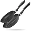 Set van 2 pannen, 20 cm en 24 cm, PFAS-vrij, Elo Alucast