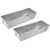 Lot de 2 moules à cakes 25,5 x 11,2 cm Zenker Silver
