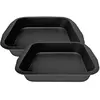 Lot de 2 moules à brownies Zenker Special Creative 9915050 - Noir - Ac...