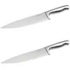 Nirosta Star 2-delige 33 cm roestvrijstalen koksmes set
