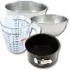 Zenker bakset met panettonevorm van 18 cm, 2 mengkommen, maatbeker en ...