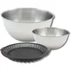 De set bevat 1 taartvorm van glasvezelsilicone, 1 Zenker-spatel en 2 F...