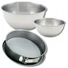 Bakset met 1 ronde springvorm met platte bodem (28 cm), 1 Zenker spate...