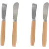 Set van 4 Fackelmann Sybarys botermessen van 18 cm