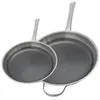 Ensemble de Poêles de cuisson en inox Elo Relief Solution 24 cm et 32 ...