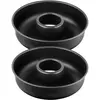 Ensemble de 2 Moules à savarin 28 cm Zenker Black Metallic