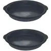 Set van 2 Zenker 25cm siliconen springvormen van glasvezel