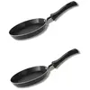 Ensemble de 2 Mini poêles à crêpe avec revêtement en céramique 14 cm E...