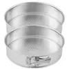 Zenker 9341750 Set van 2 springvormen van getinplateerd staal, Ronde t...