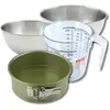 Zenker bakset met een taartvorm van 24 cm met carnaubawascoating, 2 me...