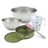 Zenker gebakset met springvorm van 26 cm en savarin bakvormen met carn...