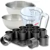 Zenker bakset met een ronde minivorm van 12 holtes (38 x 30 cm) van st...