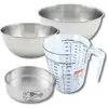 Zenker bakset met springvorm van 18,5 cm, 2 mengkommen, maatbeker en s...