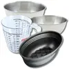 Zenker bakset met ovale broodvorm van 26 cm, 2 mengkommen, maatbeker e...
