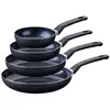 Set de 4 poêles - FACKELMANN - Brandao - Antiadhésives céramique - 16 ...