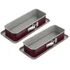 Fackelmann Lot de 2 moules à cakes à charnière 30 cm Dr. Oetker Back-Liebe Bicolor 9927450