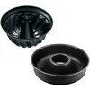 Moule à gâteaux - ZENKER - Kouglof 25cm, Savarin 28cm - Acier - Noir