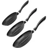 Set van 3 pannen 20 cm 24 cm en 28 cm zonder PFAS Elo Alucast