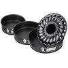 Set de 2 moules à manqué et 1 moule à manqué et savarin diamètres 20, ...