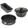 Set de 3 mini moules à cake, charnière et kouglof Zenker Spécial Mini ...