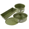 Ensemble de 3 moules à gâteaux Zenker Green Vision 9981050