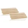 Lot de 100 piques en bois pour brochettes de 25 cm Fackelmann Nature