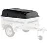 Capot de remorque 1280x920 cm abs + verins