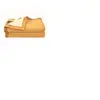 POYET MOTTE Couverture Aubisque en laine woolmark 240x260 cm mais et champagne