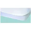 TOISON D'OR Protège-matelas Alèse imperméable Elasretane éponge bouclette 100% coton 140x190 cm blanc