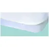TOISON D'OR Protège-matelas Alèse imperméable Elasretane éponge bouclette 100% coton 80x190 cm blanc