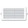 autogyre PVC ventilatierooster met wit gaas 179 x 78 mm