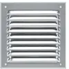 AUTOGYRE Grille d'aération métallique - 150x150 mm