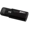 Emtec B110 Click Easy (512 Go, USB-A), Clé USB, Noir