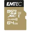 EMTEC Speedin - carte mémoire flash - 64 Go - microSDXC