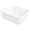 GILAC Baquet rectangulaire 30 L - blanc