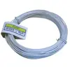 VYNEX Fil à linge en plastique - D: 2.2 cm - 15 m blanc