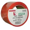 Ruban adhésif PVC orange 75 mm x 33 m - BARNIER - 115483