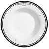 Assiette creuse Bistrot 22 cm (lot de 6) - Table Passion