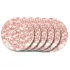 Assiette À Dessert Léa Rouge 21 Cm (Lot De 6)