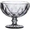 TREND'UP Boite De 6 Coupes À Glace 35 Ml Diamond Gris