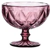Coupes de glace 35 cl diamond rose - Trend - Verre - Compatible lave-vaisselle