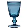 Verre À Pied Lussan Craquelé 17 Cl Bleu (Lot De 6)